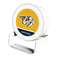 Nashville Predators Night Light Wireless Charger And Bluetooth Speaker