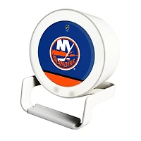 New York Islanders Night Light Wireless Charger And Bluetooth Speaker