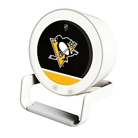 Pittsburgh Penguins Night Light Wireless Charger And Bluetooth Speaker