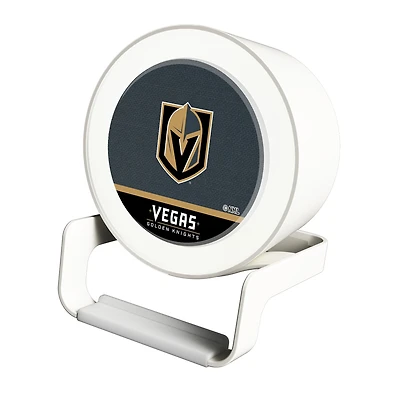 Vegas Golden Knights Night Light Wireless Charger And Bluetooth Speaker