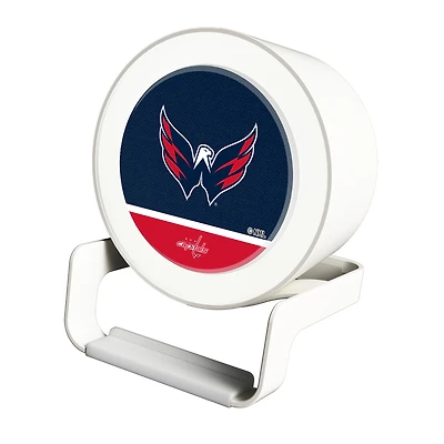 Washington Capitals Night Light Wireless Charger And Bluetooth Speaker