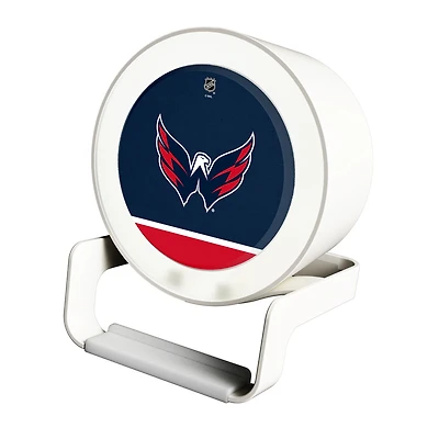 Washington Capitals Night Light Wireless Charger And Bluetooth Speaker