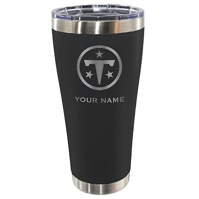 Tennessee Titans Personalized 30oz. Laser Etched Black Tumbler