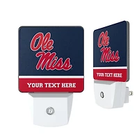 Ole Miss Rebels Personalized 2-Piece Nightlight Set