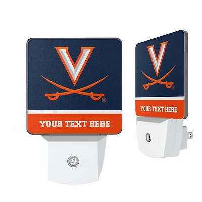 Virginia Cavaliers Personalized 2-Piece Nightlight Set