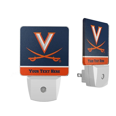 Virginia Cavaliers Personalized 2-Piece Nightlight Set