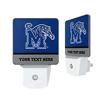 Memphis Tigers Personalized 2-Piece Nightlight Set