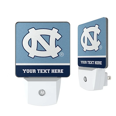 North Carolina Tar Heels Personalized 2-Piece Nightlight Set
