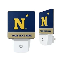 Navy Midshipmen Personalized 2-Piece Nightlight Set