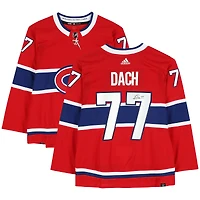 Kirby Dach Montreal Canadiens Autographed Adidas Authentic Jersey