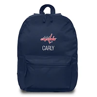 Navy Washington Capitals Personalized Backpack