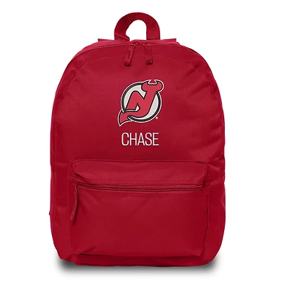 New Jersey Devils Personalized Backpack