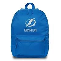 Blue Tampa Bay Lightning Personalized Backpack