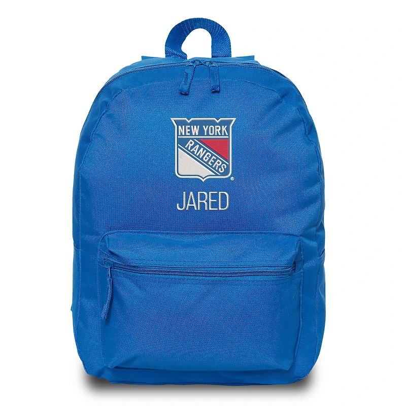 New York Rangers Personalized Backpack