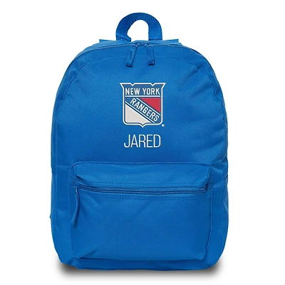 New York Rangers Personalized Backpack