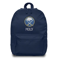 Navy Buffalo Sabres Personalized Backpack