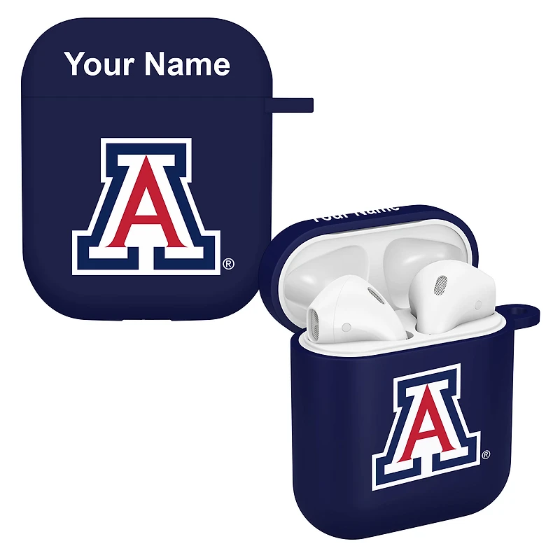 Navy Arizona Wildcats Personalized AirPods Case Cover
