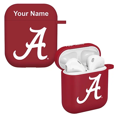 Crimson Alabama Crimson Tide Personalized AirPods Case Cover