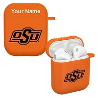 Orange Oklahoma State Cowboys Personalized AirPods Case Cover