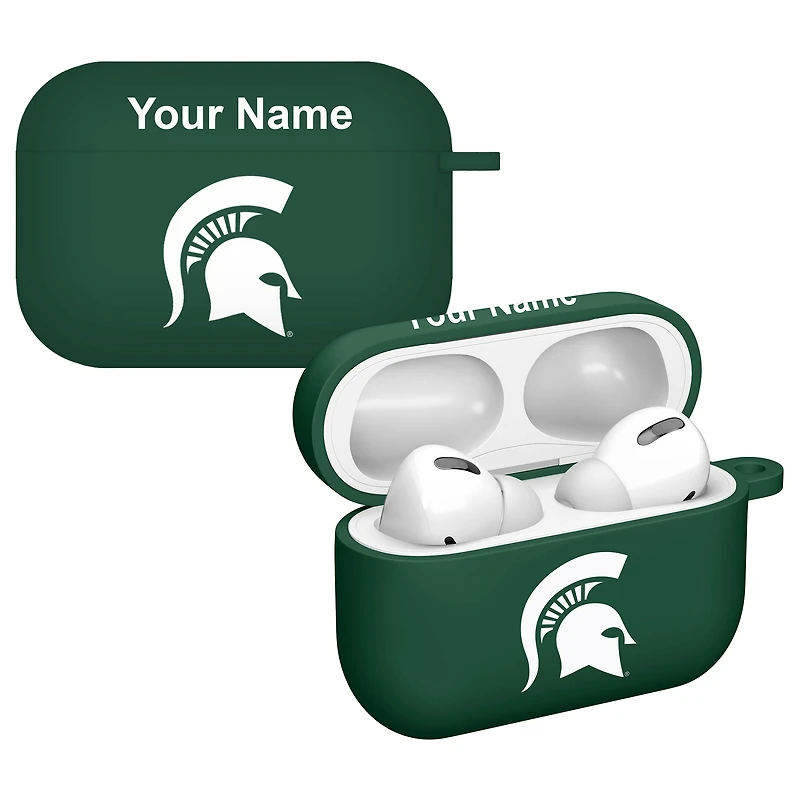 Affinity Bands Michigan State Spartans Personalized AirPods Pro Case Cover