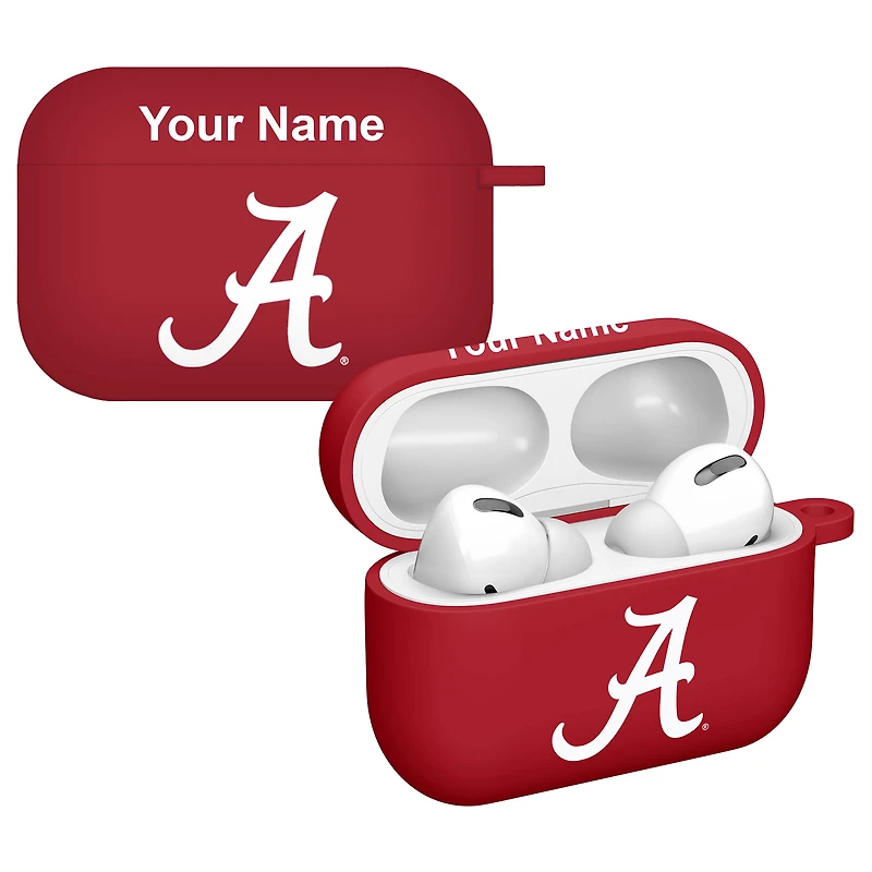 Affinity Bands Alabama Crimson Tide Personalized AirPods Pro Case Cover