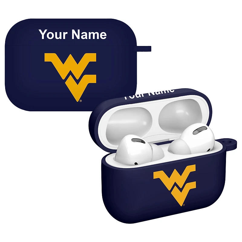 Affinity Bands West Virginia Mountaineers Personalized AirPods Pro Case Cover