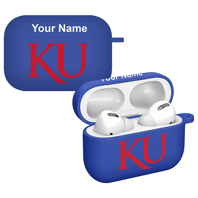 Affinity Bands Kansas Jayhawks Personalized AirPods Pro Case Cover