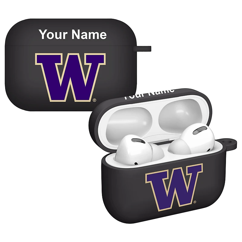 Affinity Bands Washington Huskies Personalized AirPods Pro Case Cover
