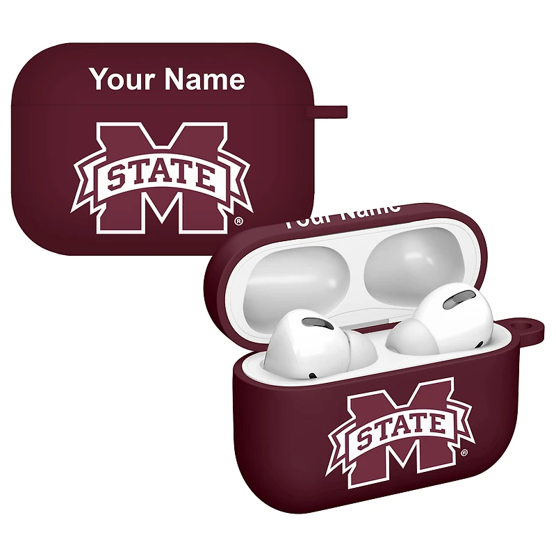 Affinity Bands Mississippi State Bulldogs Personalized AirPods Pro Case Cover