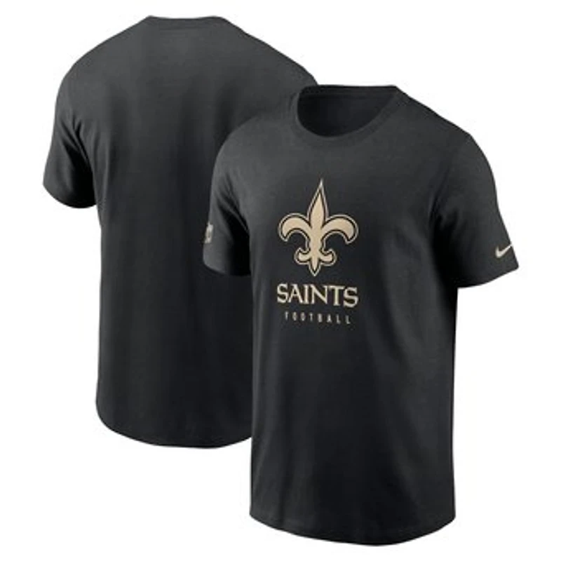 Men's Nike Black New Orleans Saints Sideline Performance T-Shirt