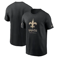 Men's Nike  Black New Orleans Saints Sideline Performance T-Shirt