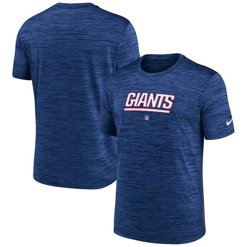 Men's Nike Royal New York Giants Velocity Performance T-Shirt