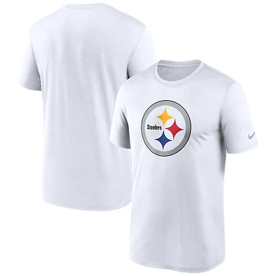 Men's Nike White Pittsburgh Steelers Primetime Legend Logo Performance T-Shirt