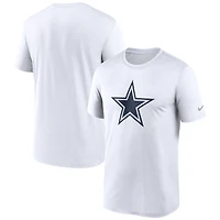 Men's Nike White Dallas Cowboys Primetime Legend Logo Performance T-Shirt