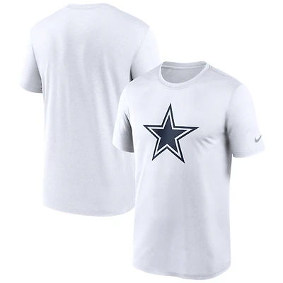 Men's Nike White Dallas Cowboys Primetime Legend Logo Performance T-Shirt