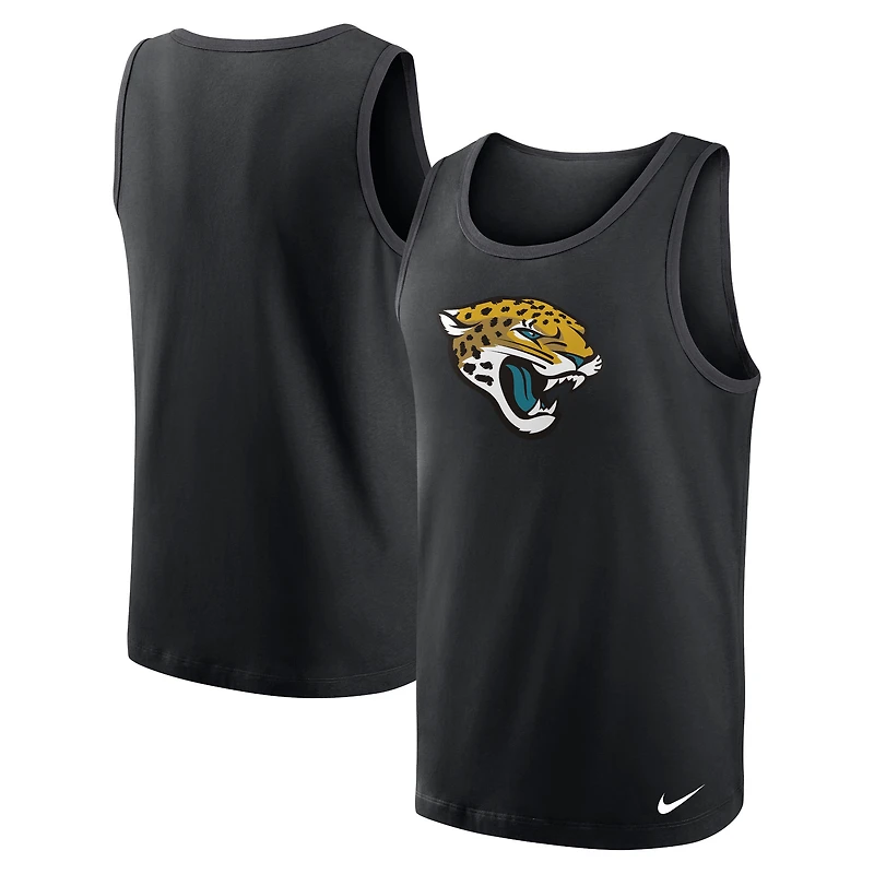 Men's Nike Black Jacksonville Jaguars Tri-Blend Tank Top
