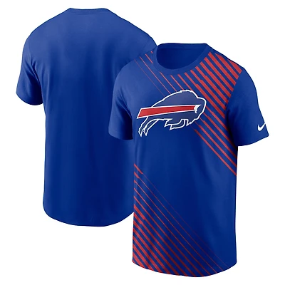 Men's Nike Royal Buffalo Bills Yard Line Fashion Asbury T-Shirt