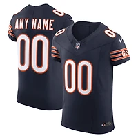 Men's Nike Navy Chicago Bears Vapor F.U.S.E. Elite Custom Jersey