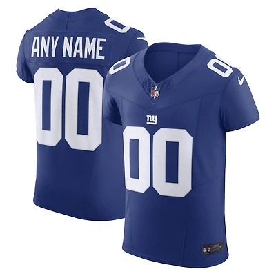 Men's Nike Royal New York Giants Vapor F.U.S.E. Elite Custom Jersey