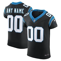 Men's Nike Black Carolina Panthers Vapor F.U.S.E. Elite Custom Jersey