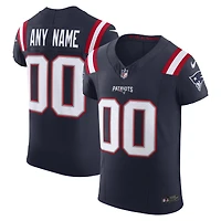 Men's Nike Navy New England Patriots Vapor F.U.S.E. Elite Custom Jersey
