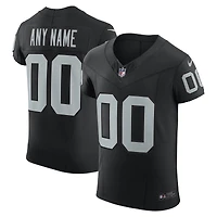 Men's Nike Black Las Vegas Raiders Vapor F.U.S.E. Elite Custom Jersey