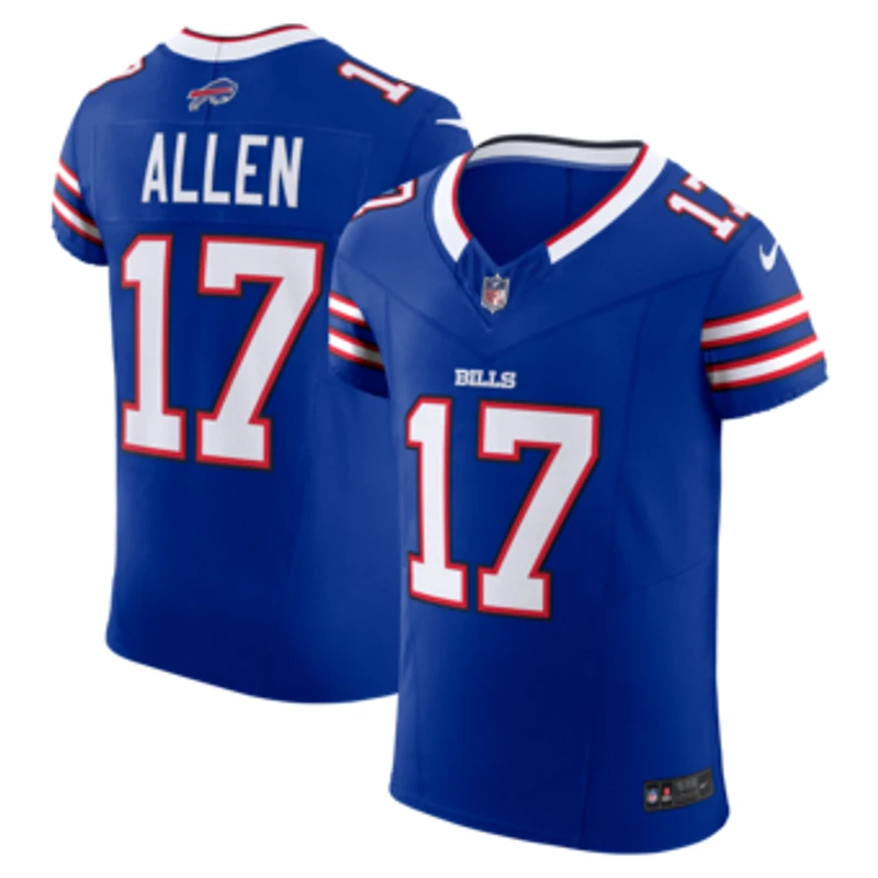 Men's Nike Josh Allen Royal Buffalo Bills  Vapor F.U.S.E. Elite Jersey