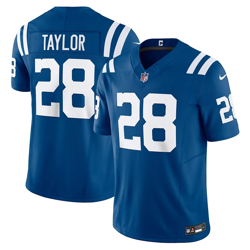 Men's Nike Jonathan Taylor Royal Indianapolis Colts Vapor F.U.S.E. Limited Jersey