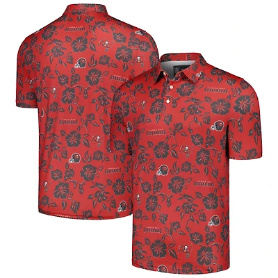 Men's Reyn Spooner Red Tampa Bay Buccaneers Pua Performance Polo
