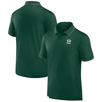 Men's Fanatics Green Green Bay Packers Front Office Pique Polo