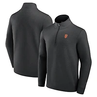 Men's Fanatics Black San Francisco Giants Quarter Zip