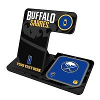 Buffalo Sabres Personalized 3-in-1 Charging Station