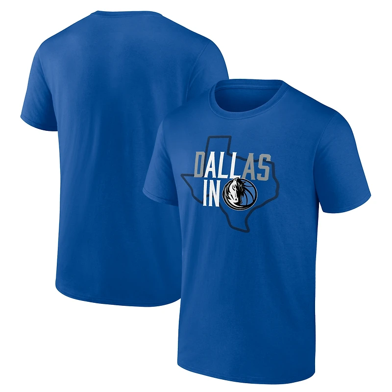 Men's  Blue Dallas Mavericks Core Hometown Launch T-Shirt