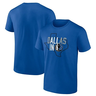 Men's  Blue Dallas Mavericks Core Hometown Launch T-Shirt